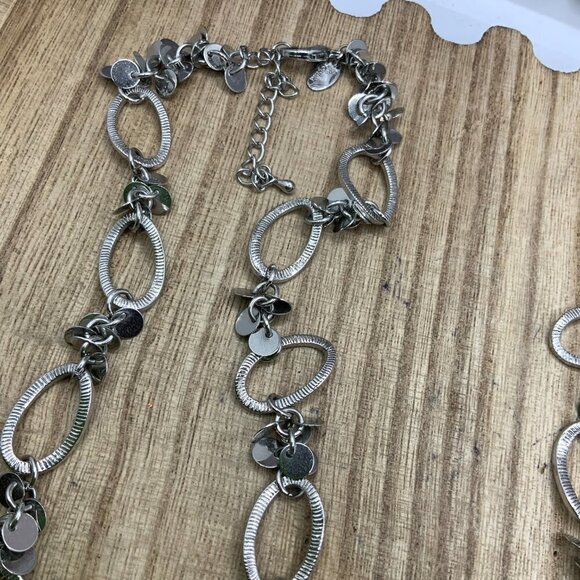 LIA Sophia Gala Ibiza Soiree Silver Tone Necklace - Picture 5 of 6